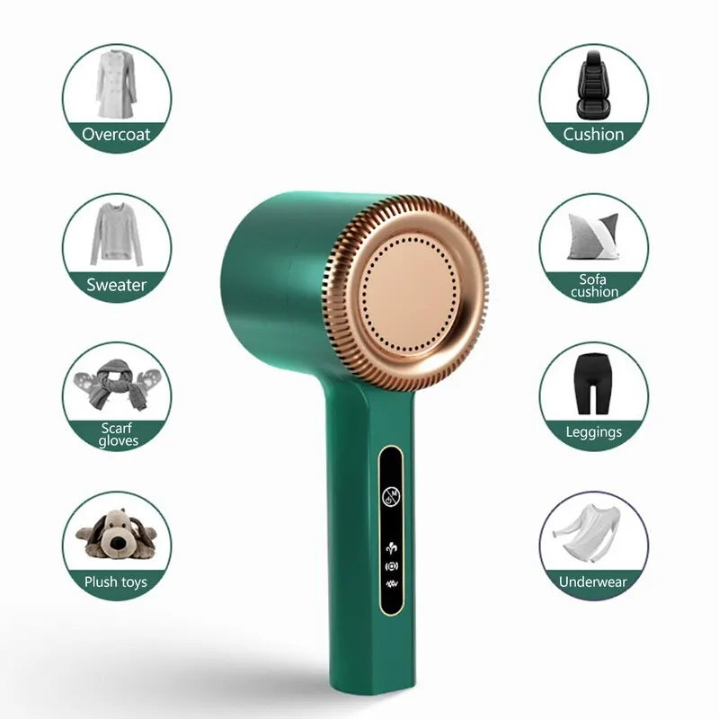AURELLE Electric Lint Remover – USB Rechargeable Fabric Shaver for Clothes & Blankets