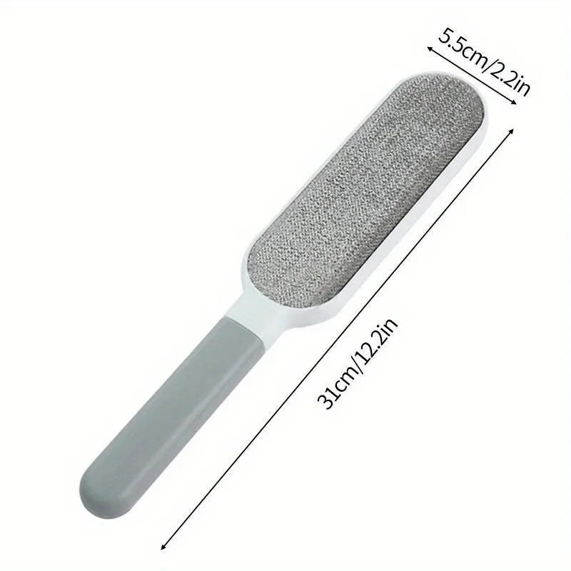 AURELLE Reusable Double-Sided Lint & Pet Hair Remover Brush – For Clothes, Sofa & Furniture
