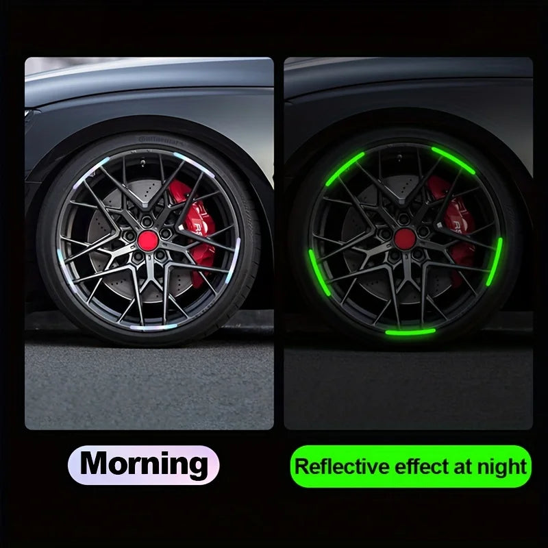 20PCS Car Wheel Reflective Stickers
