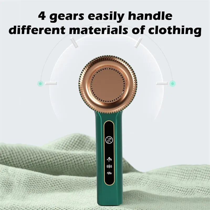 AURELLE Electric Lint Remover – USB Rechargeable Fabric Shaver for Clothes & Blankets