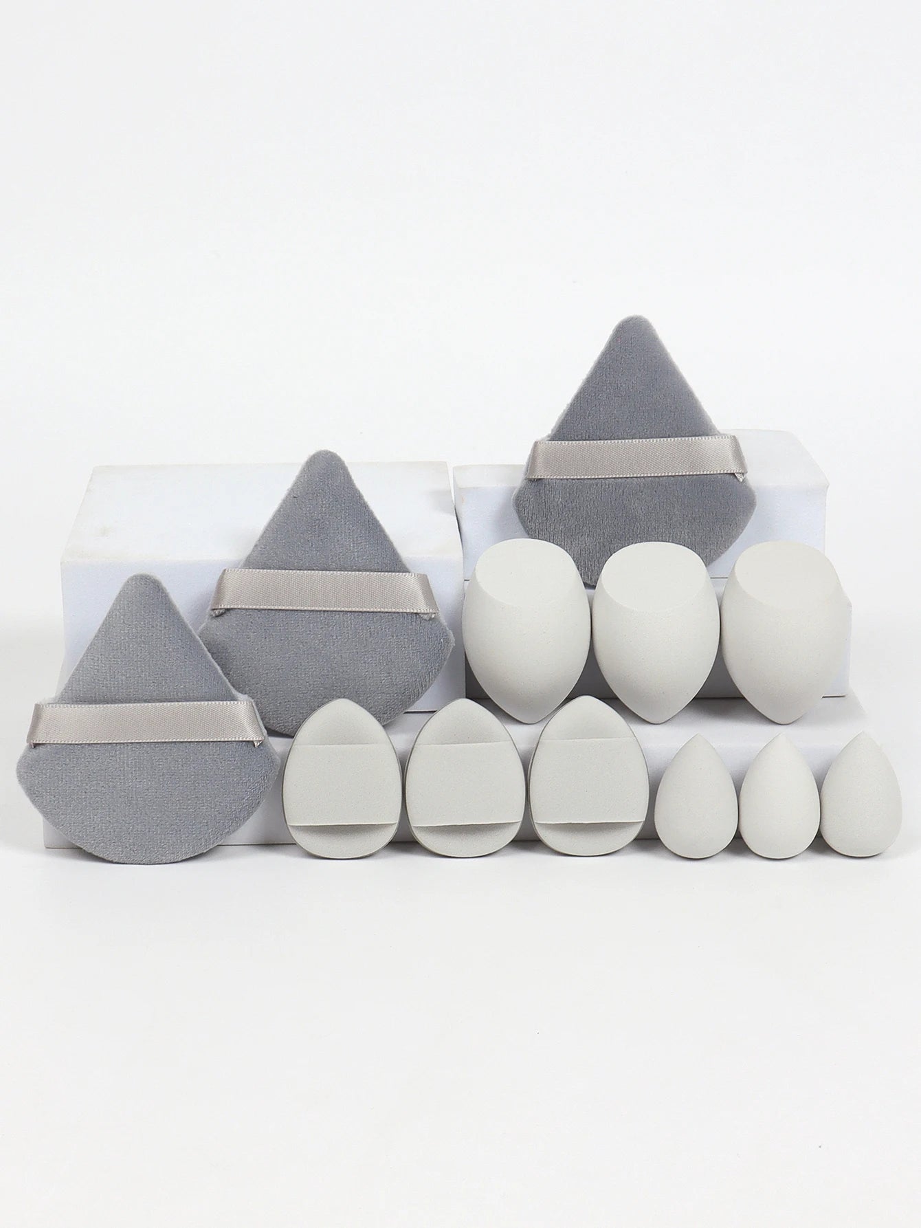 12-Piece Makeup Sponge & Powder Puff Set – Beauty Blending Tools