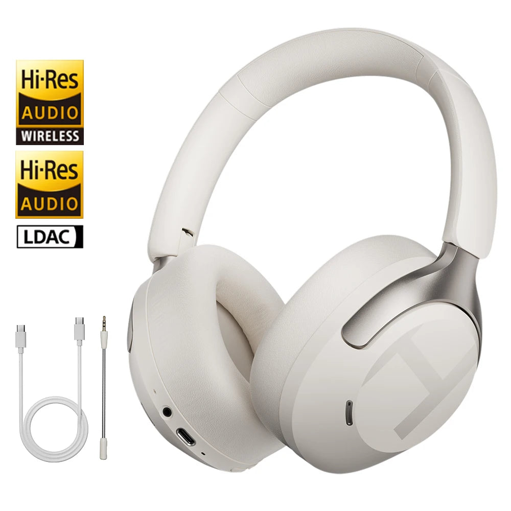 HAYLOU S40 ANC Wireless Over-Ear Headphones – Hi-Res Audio & 90H Battery