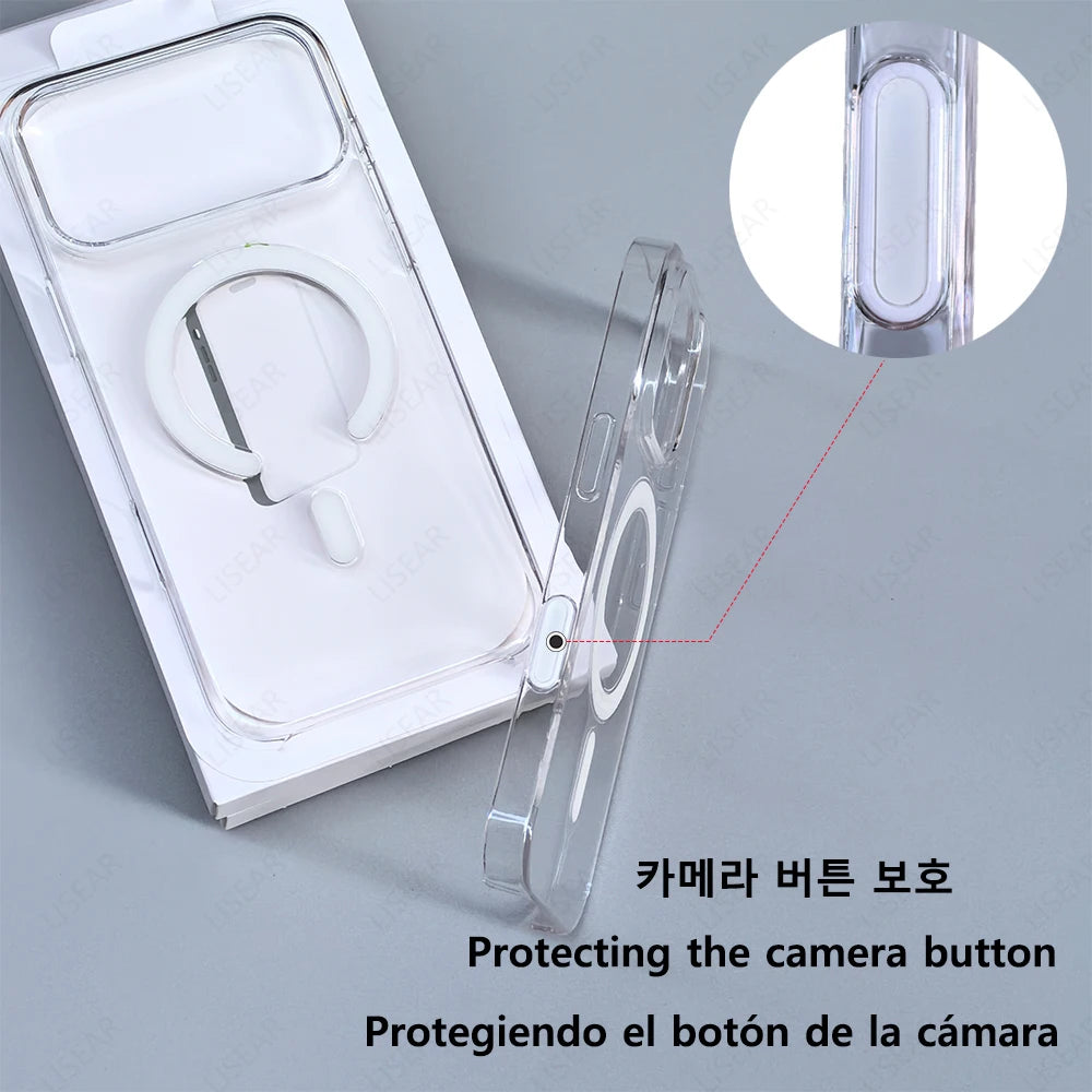 Clear Magnetic iPhone Case