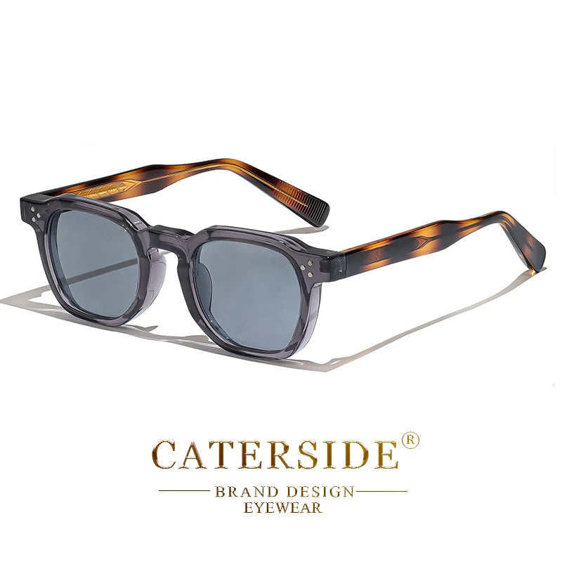 CATERSIDE Small Square UV400 Sunglasses – Fashion Eyewear for Women & Men