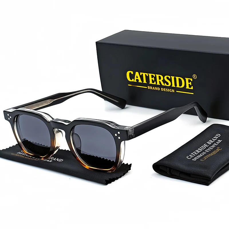CATERSIDE Small Square UV400 Sunglasses – Fashion Eyewear for Women & Men