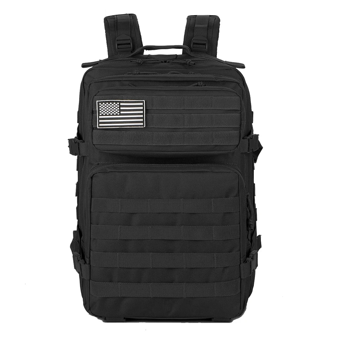 45L Tactical Backpack | Military-Style Molle Hiking, Camping & Travel Backpack