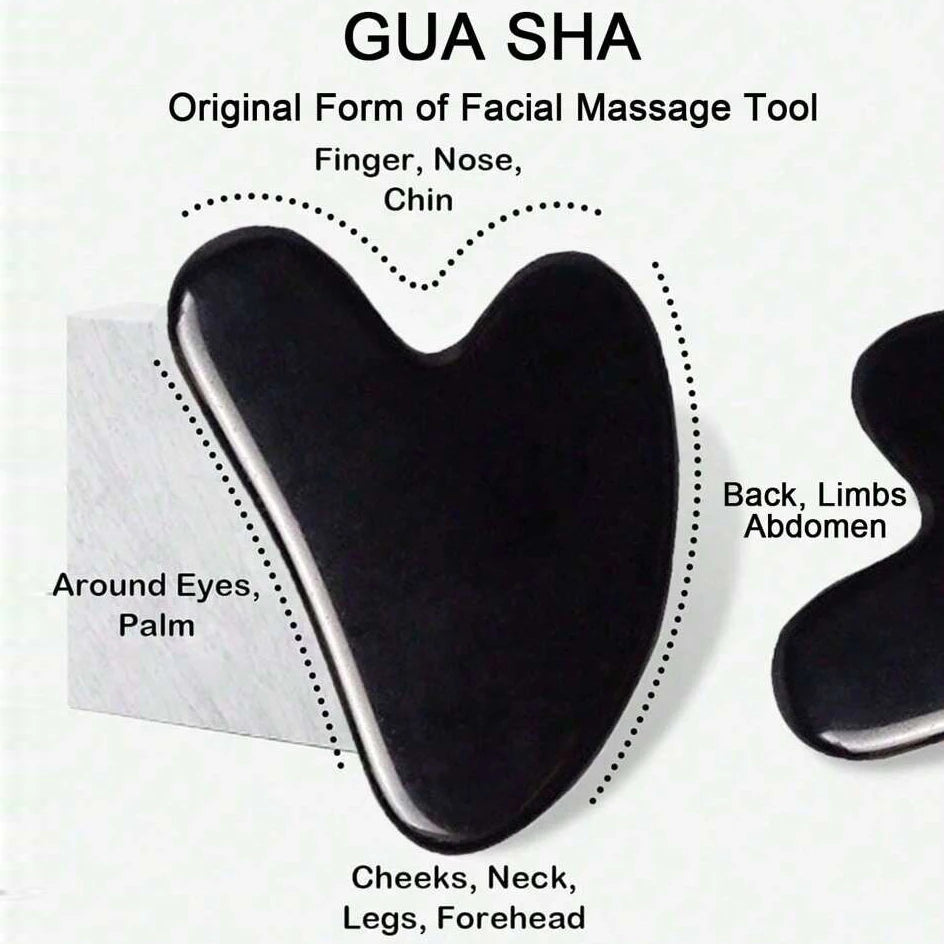 Ice Face Roller & Gua Sha Set – Reusable Silicone Facial Massager for Puffiness & Skincare