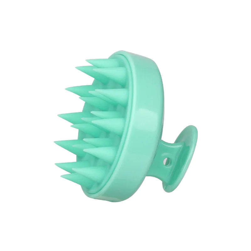 Silicone Shampoo Scalp Massage Brush – Hair & Body Exfoliating Scrubber