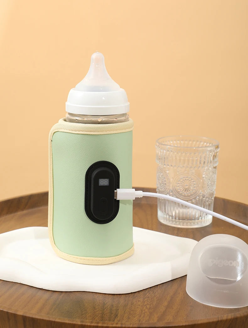 Portable USB Baby Bottle Warmer for Travel & Car