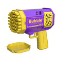 40-Hole Automatic Bubble Machine with LED Lights – Outdoor Bubble Blower for Kids