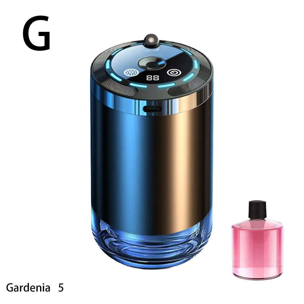 Car Aroma Diffuser & Humidifier – 5 Mist Modes with Essential Oil