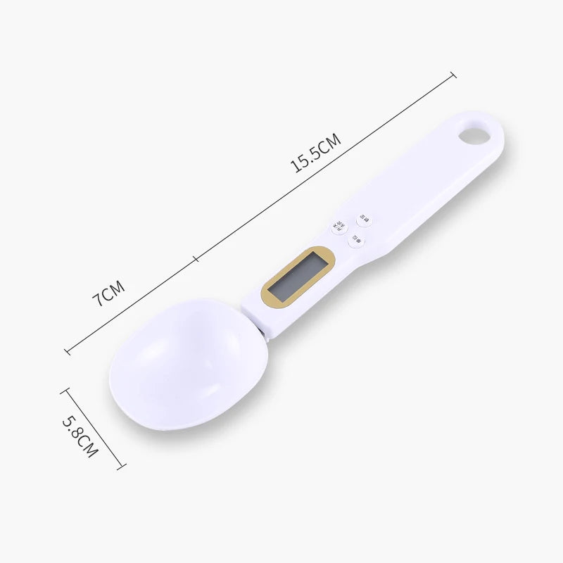 Viral Mini Spoon Digital Kitchen Scale 0.1–500g LCD Measuring Spoon for Baking & Cooking