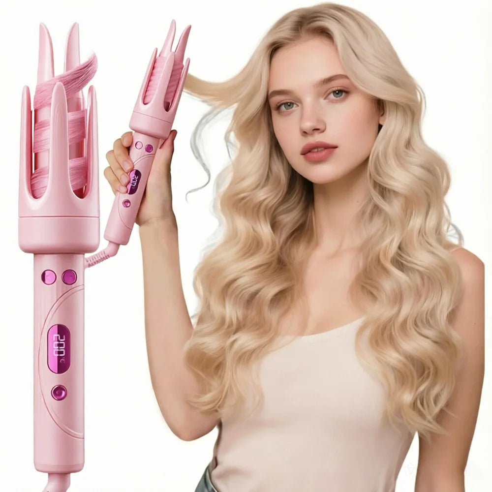 Automatic Rotating Curling Iron – 32mm Ceramic Hair Curler
