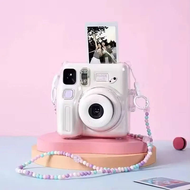 Optional Photo Paper Fujifilm Instax Mini SE Instant Film Camera Auto-focusing Wrist Strap Birthday Christmas Gift Box