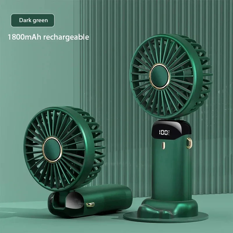 Portable 3-in-1 Mini Neck Fan