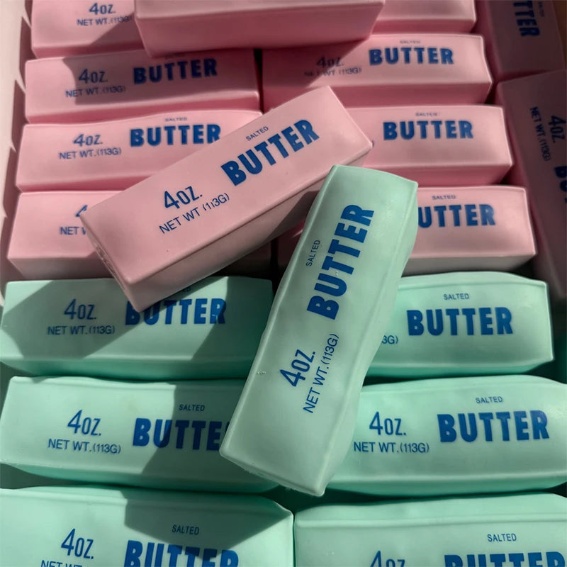 Butter Stick Squishy Stress Ball – Soft Squeeze Fidget Sensory Toy