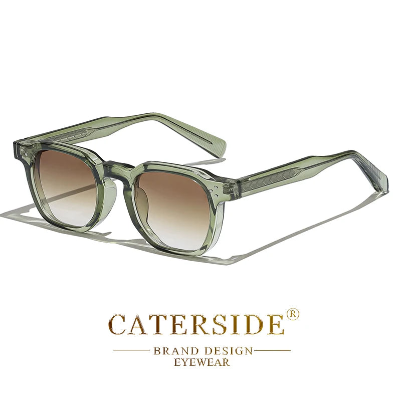 CATERSIDE Small Square UV400 Sunglasses – Fashion Eyewear for Women & Men