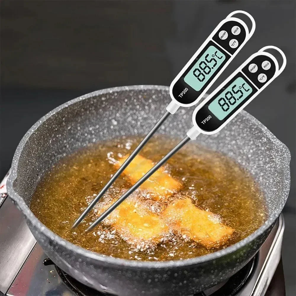 TP300 Digital Food Thermometer – Instant Read Kitchen Probe for Meat, BBQ, Baking & Cooking