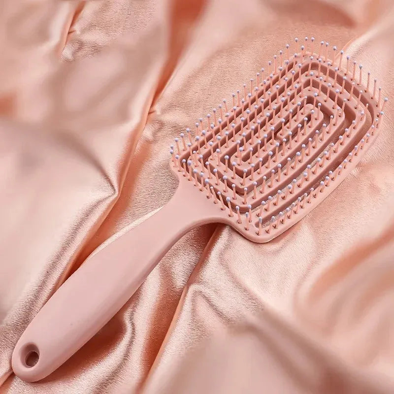 Anti-Static Scalp Massage Hair Brush for Wet & Dry Hair