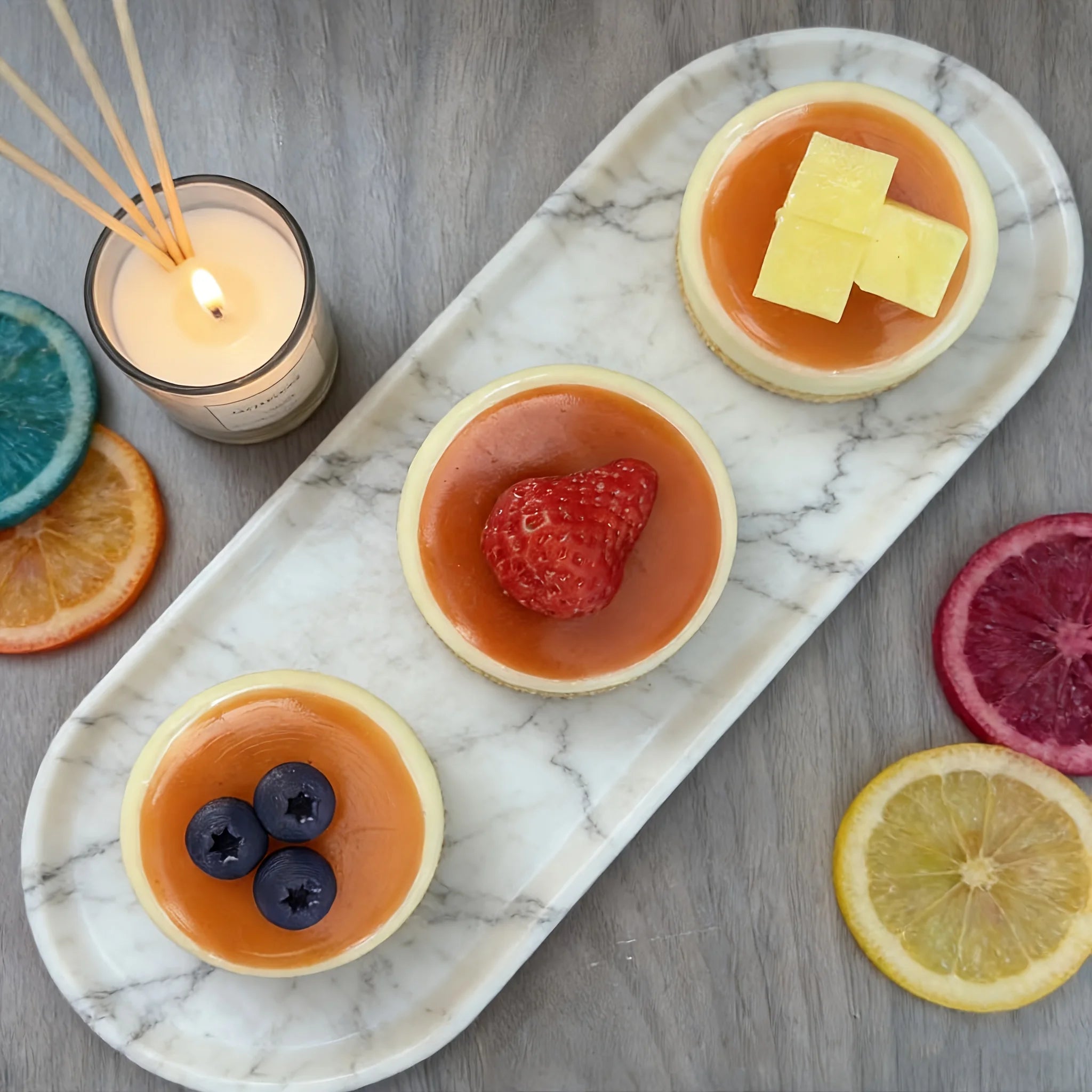 Random Color Realistic Cake Squishy Kawaii Dessert Squeeze Toy Soft Slow Rising Sensory Fidget Anti Stress Relief Anxiety Office Desk Decor Kids Adults Birthday Christmas Gift Party Favors Goody Bag Filler