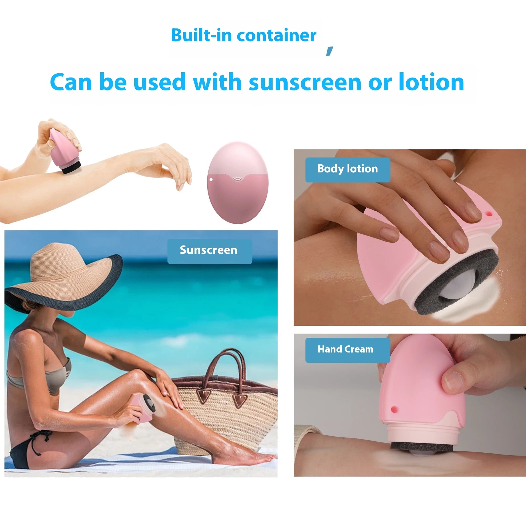 Refillable Sunscreen Roll-On Applicator (50ml)