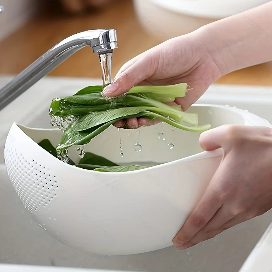 Multi-Purpose Rice Washing &amp; Draining Basket