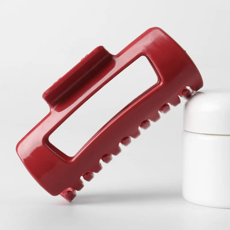 Silicone Flexible Hair Claw Clip