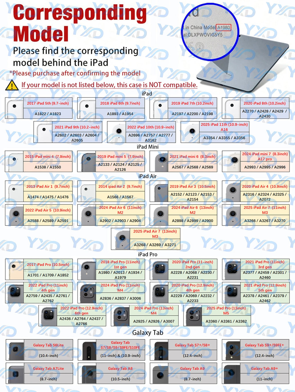 Minimalist Flip Tablet Case – Protective TPU Cover for iPad & Samsung Galaxy Tab
