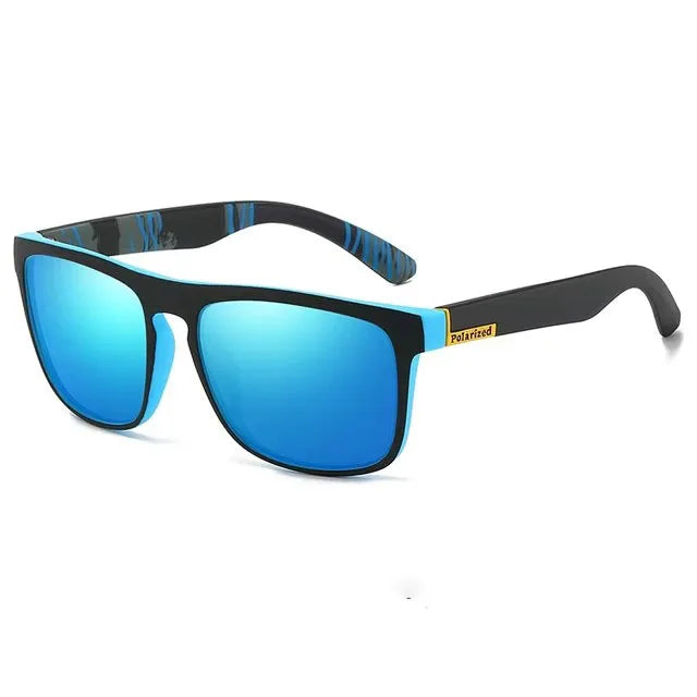 Classic Polarized Square Sunglasses – UV400 Lightweight Sports Eyewear for Driving, Fishing & Cycling