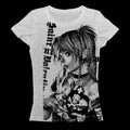 Women’s Y2K Anime Graphic Crop T-Shirt