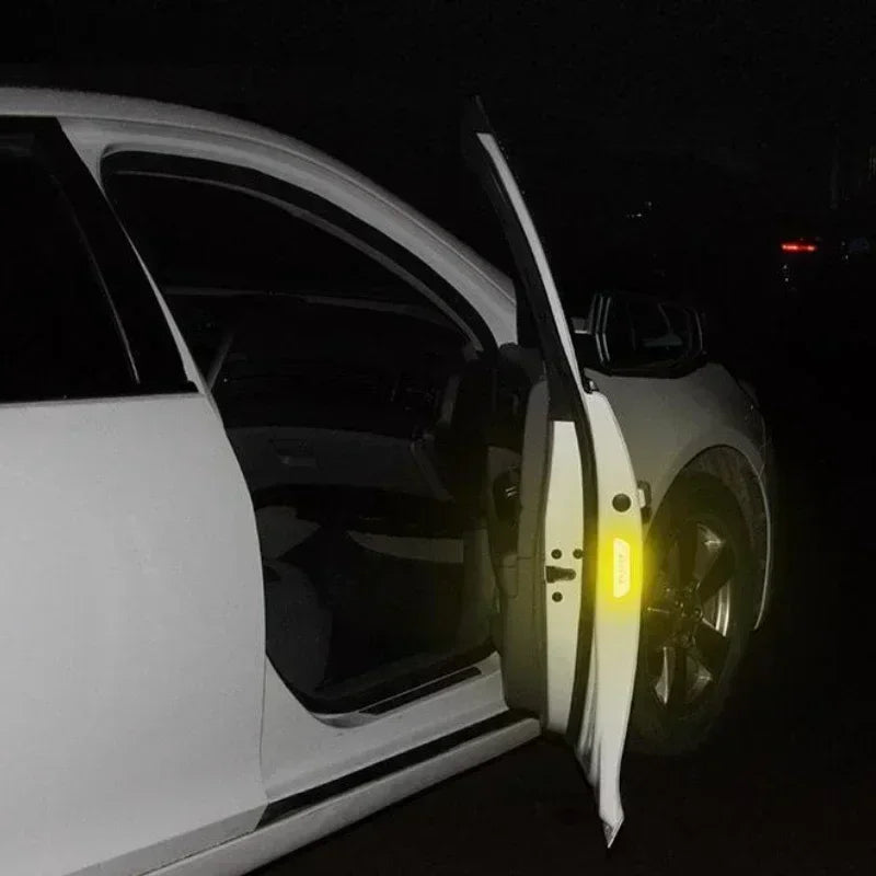 4PCS Reflective Car Door Warning Stickers