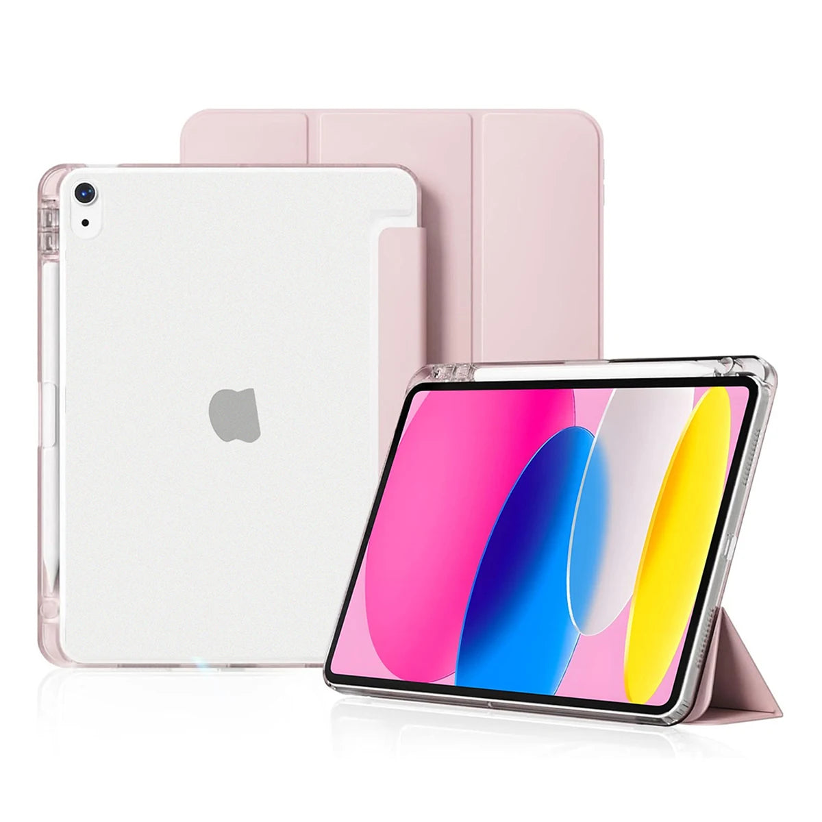 Minimalist Flip Tablet Case – Protective TPU Cover for iPad & Samsung Galaxy Tab