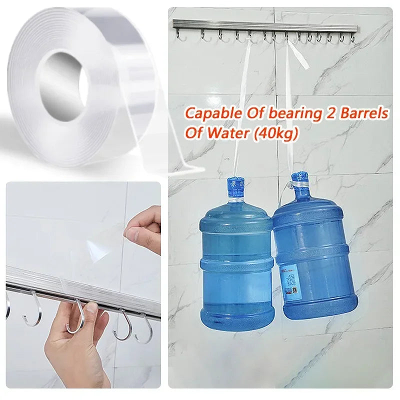 Nano Double-Sided Adhesive Tape – Strong Transparent Acrylic Mounting Tape