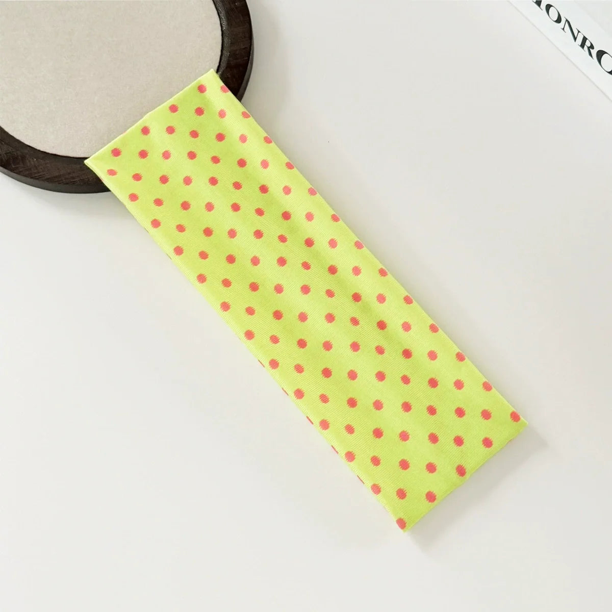 Y2K Retro Polka Dot Stretch Headband