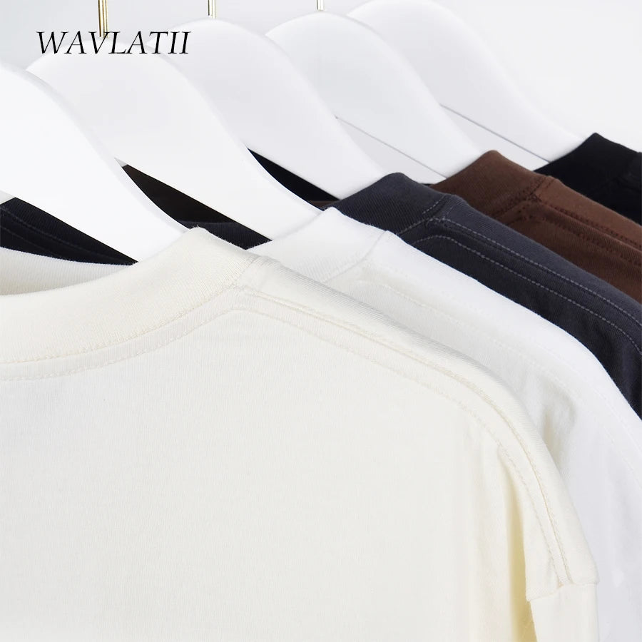 WAVLATII Oversized Unisex T-Shirt