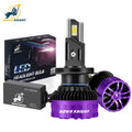 DAWNKNIGHT P7 PLUS 140W LED Headlight Bulbs – H4, H7, H11, 9005 & 9006, 6000K, 12V, 2-Piece Set