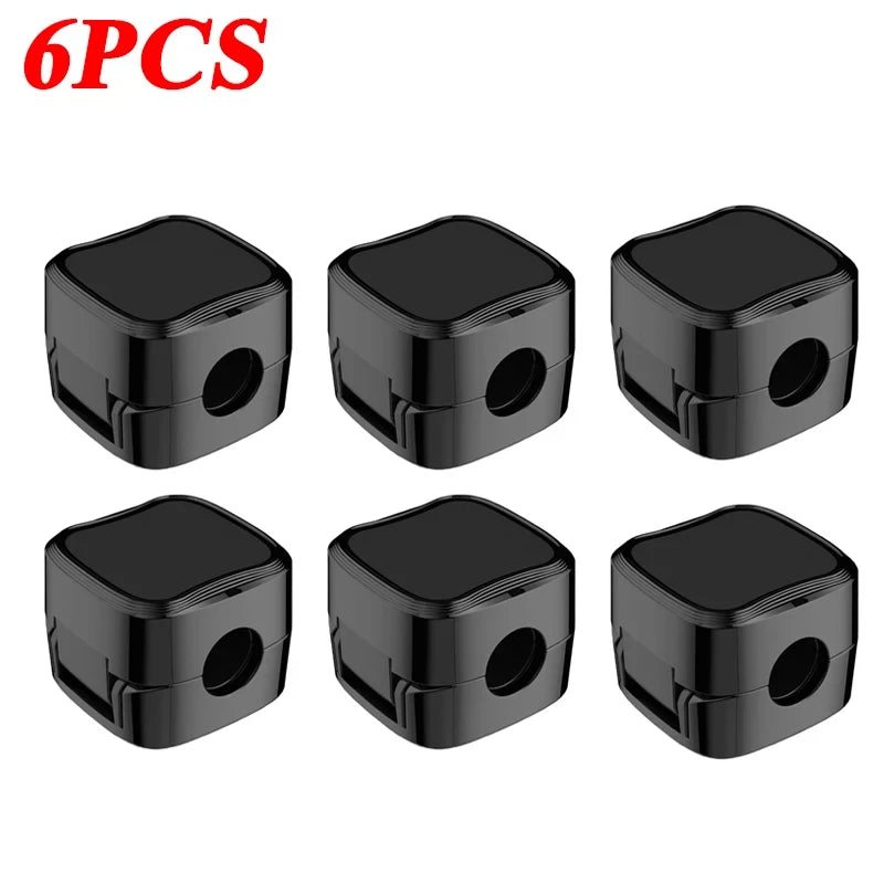 Magnetic Cable Organizer Clips – Adhesive Cord Holder for Desk & Home