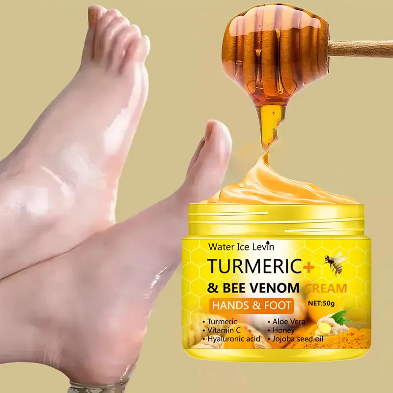 Turmeric & Honey Hand & Foot Repair Cream – Moisturizing Skin Care