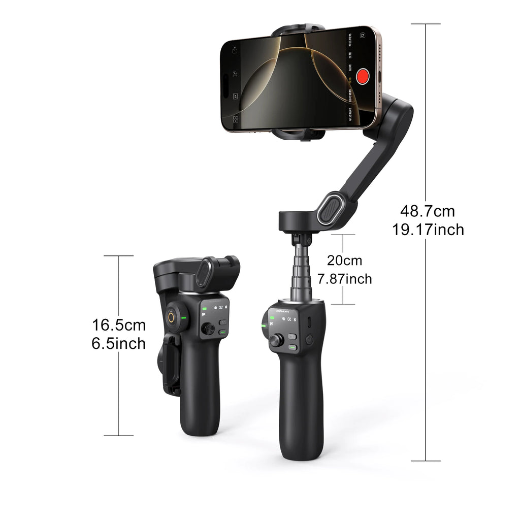 AOCHUAN V8 3-Axis Smart Handheld Gimbal Stabilizer