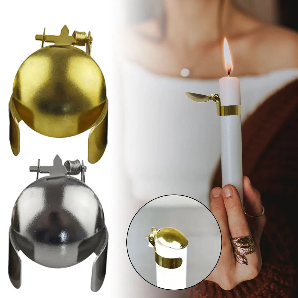 Automatic Candle Snuffer – Stainless Steel Candle Flame Extinguisher for Safe, Clean Candle Use