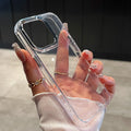 Clear Shockproof Silicone Phone Case – Transparent Protective Cover for iPhone