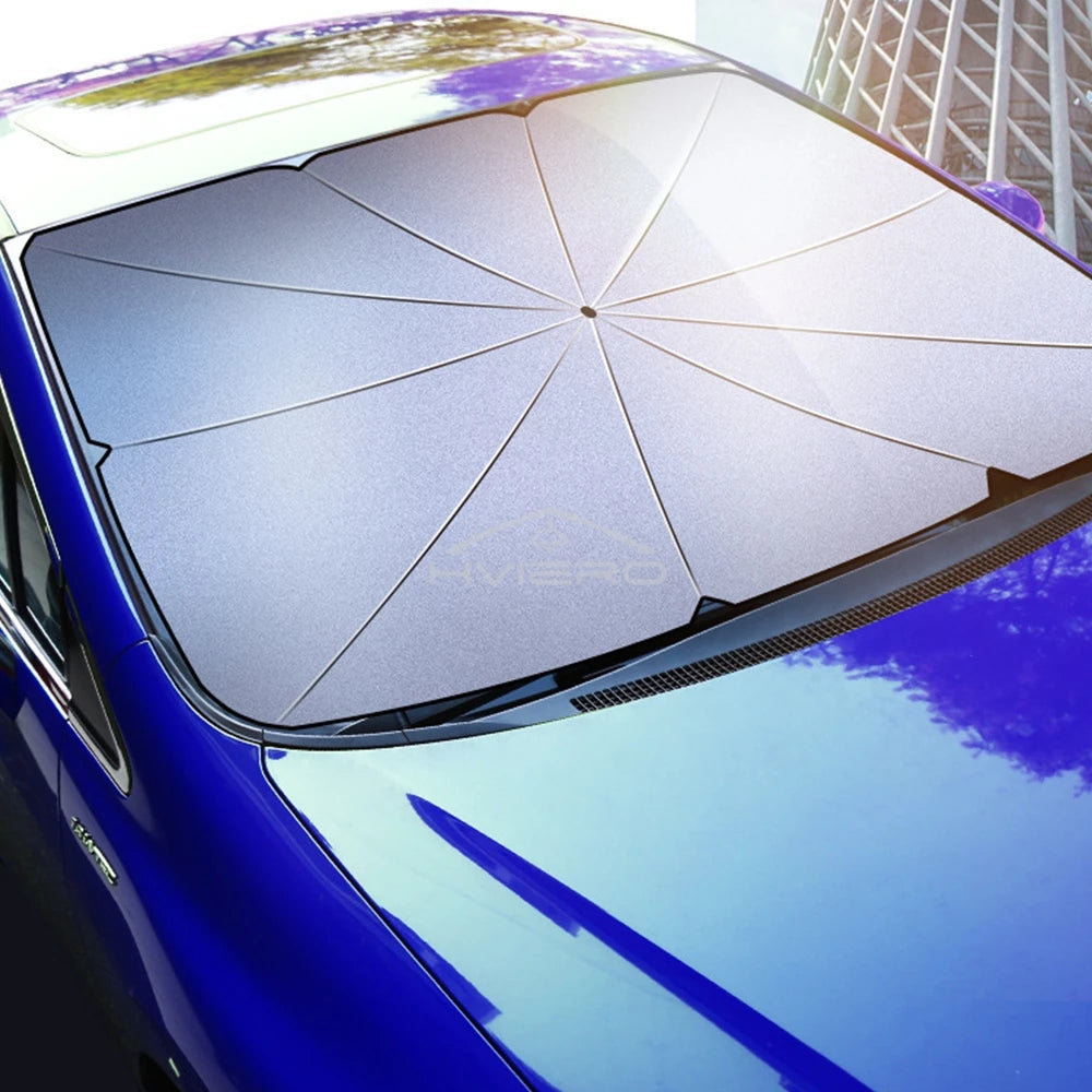 Foldable Car Windshield Sunshade Umbrella – UV Protection Front Windshield Cover