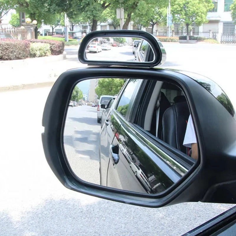 Adjustable Wide-Angle Blind Spot Mirrors – Convex Side Rearview Mirrors for Parking & Driving