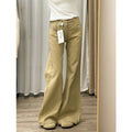 Women's High-Waisted Flare Jeans – Stretch Bell Bottom Denim Pants
