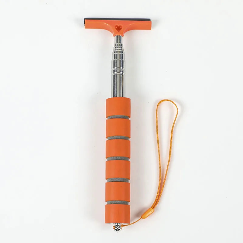 Car Rearview Mirror Cleaning Wiper – Telescopic Auto Glass & Window Scraper