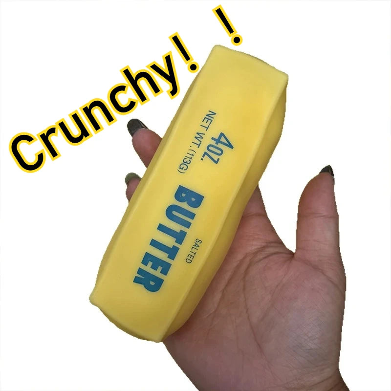 Butter Stick Squishy Stress Ball – Soft Squeeze Fidget Sensory Toy