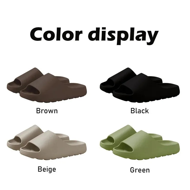 Cloud Cushion EVA Slide Sandals – Lightweight Anti-Slip Comfort Slippers