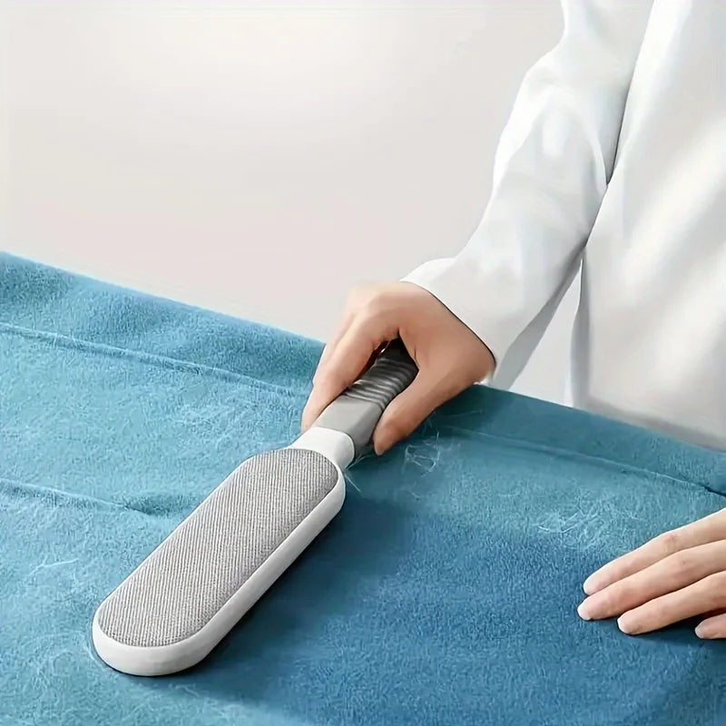 AURELLE Reusable Double-Sided Lint & Pet Hair Remover Brush – For Clothes, Sofa & Furniture